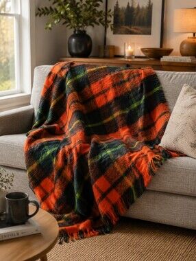 Vintage Multi-colour Throw